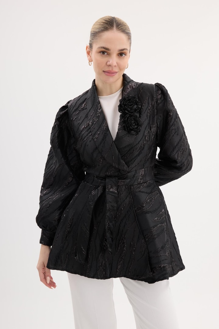 Axel Jakar Ceket - Black