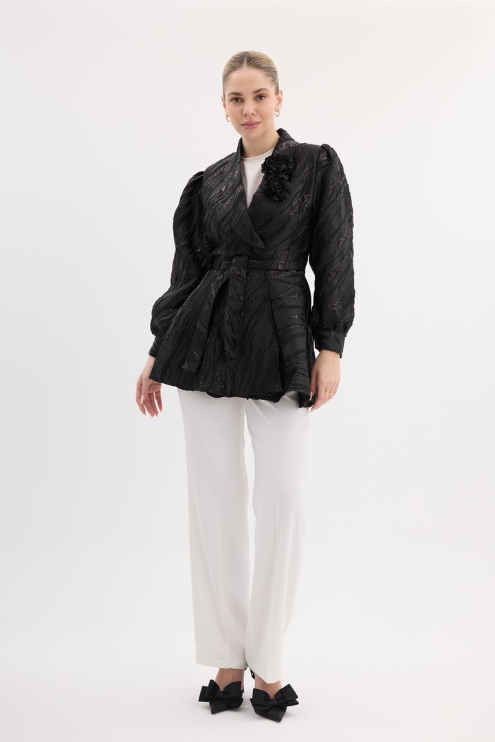 Axel Jakar Ceket - Black