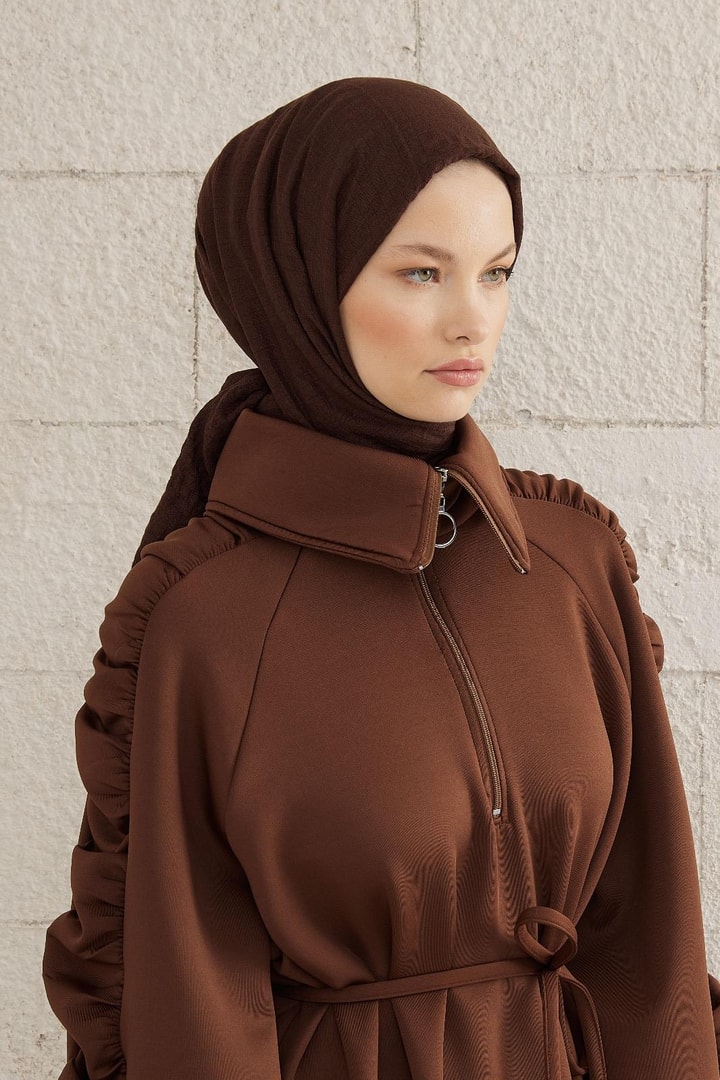 Care Cotton Şal - Acı Kahve