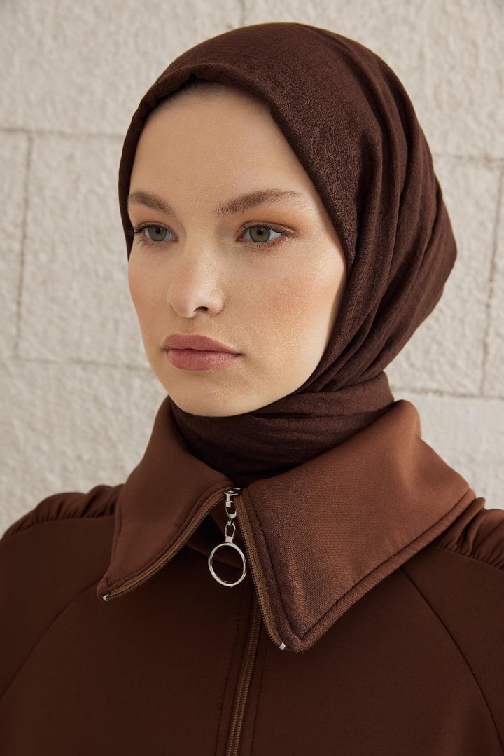 Care Cotton Şal - Acı Kahve