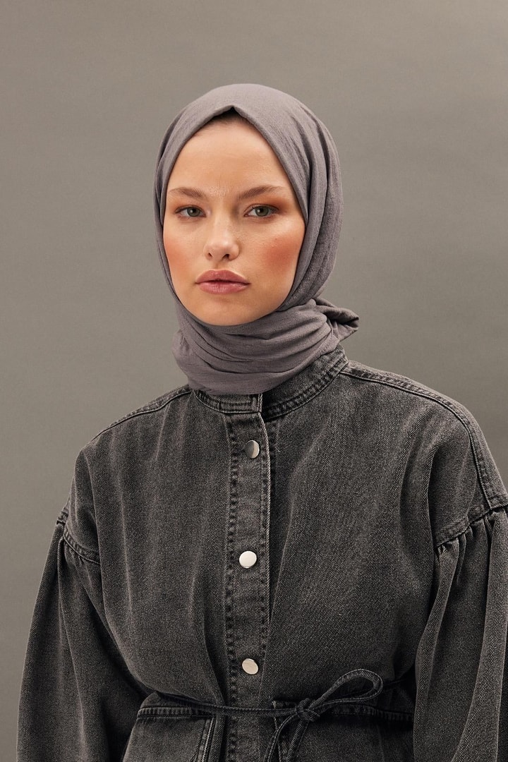Care Cotton Şal - Antrasit