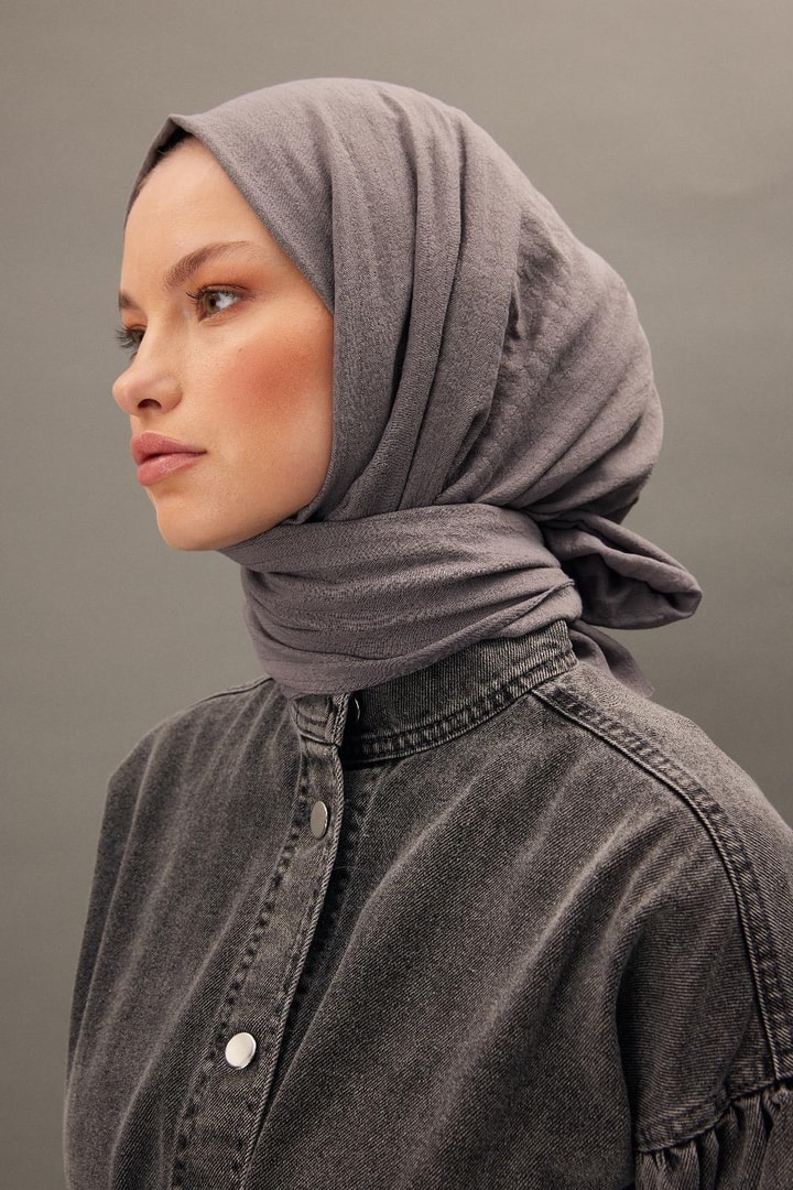 Care Cotton Şal - Antrasit