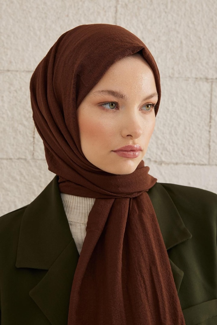 Care Cotton Şal - Çikolata