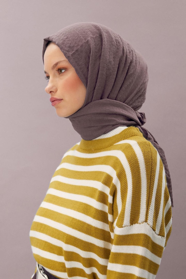 Care Cotton Şal - Füme