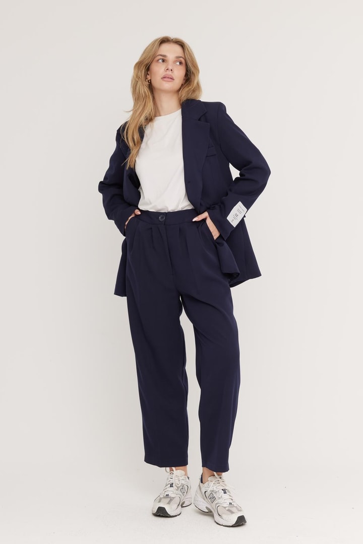 Catherine Business Ceket Takım - Lacivert