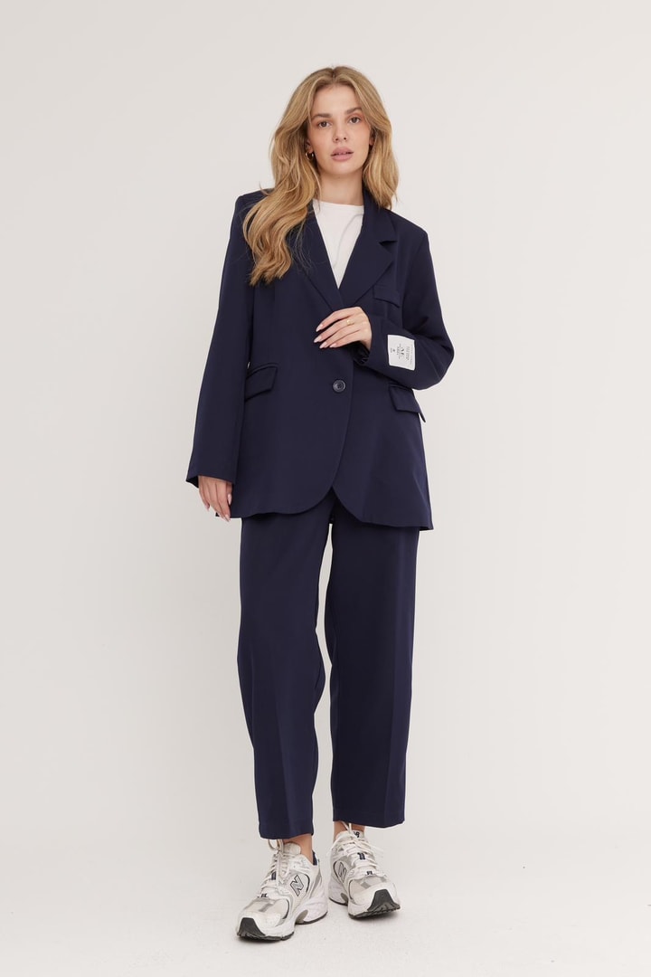 Catherine Business Ceket Takım - Lacivert