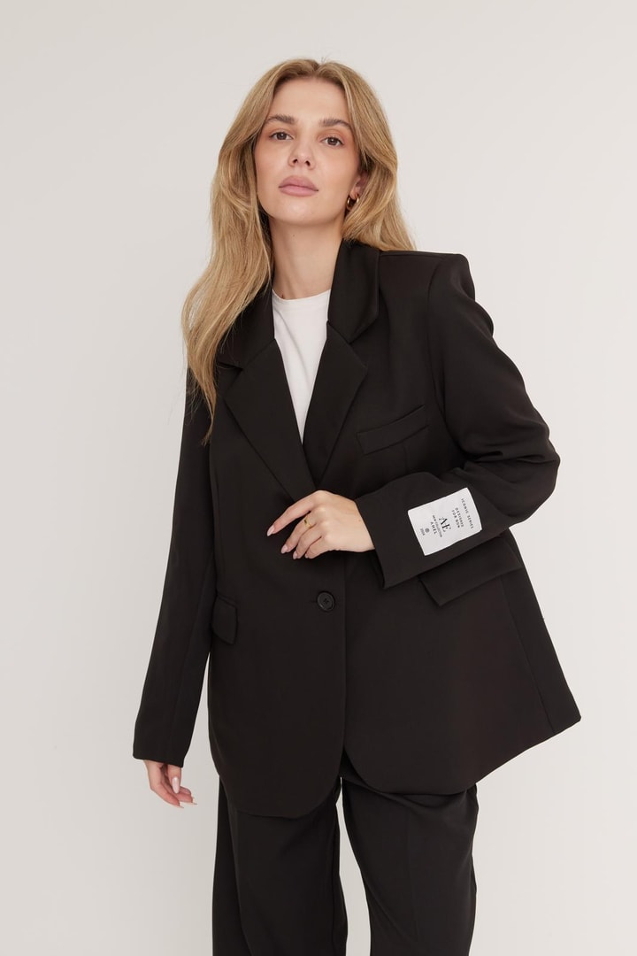Catherine Business Ceket Takım - Siyah