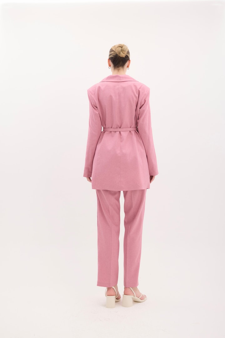 Charles Kemerli Business Ceket Takım - Pembe