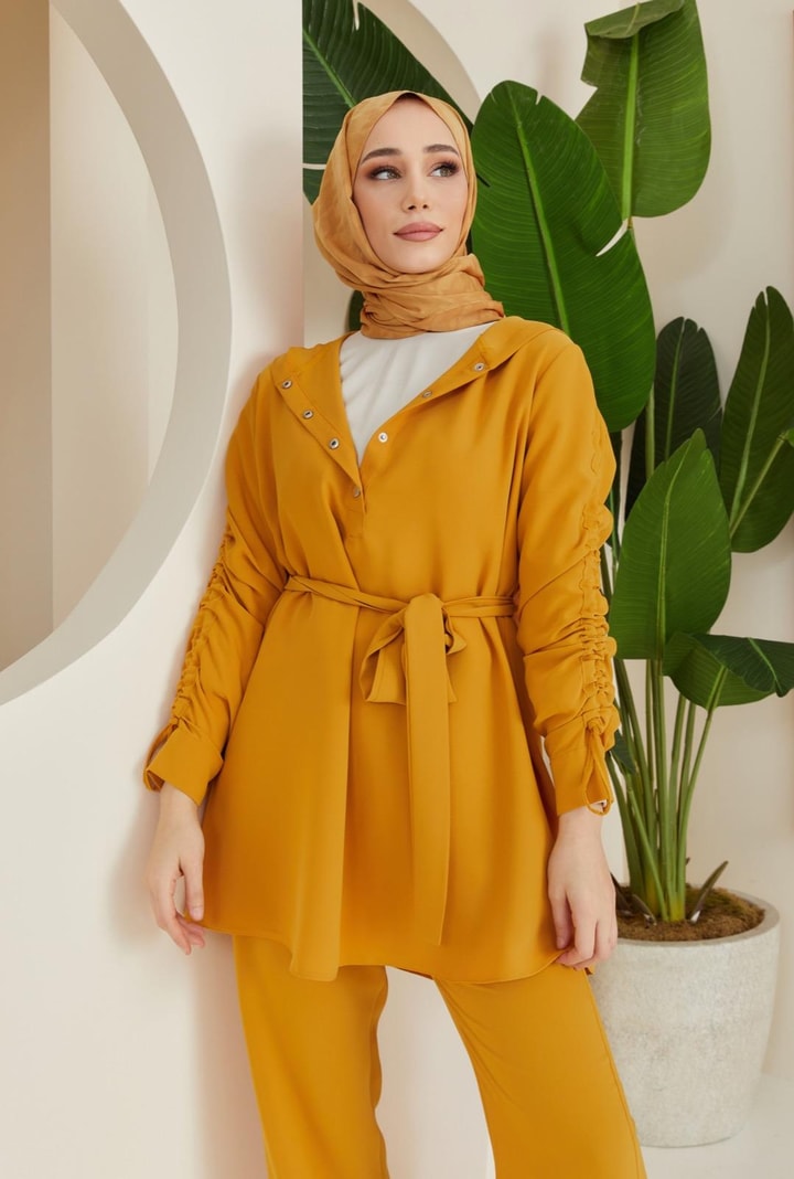 Charmy Çıtçıtlı Basic Takım - Oranj