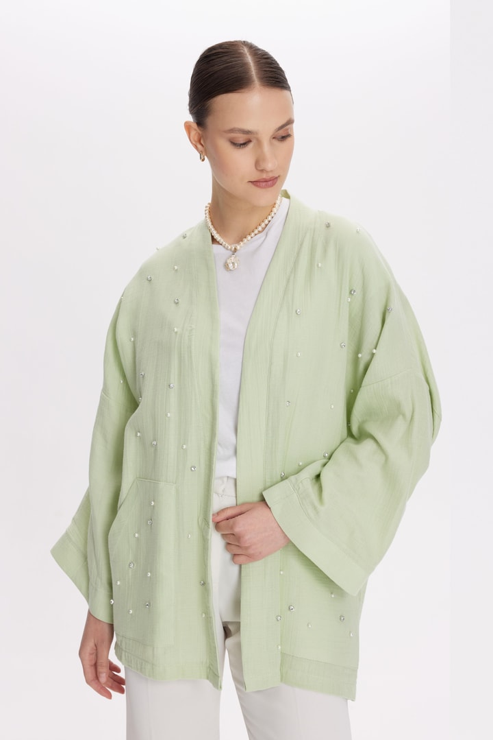 Cyrus Müslin Kimono - Mint