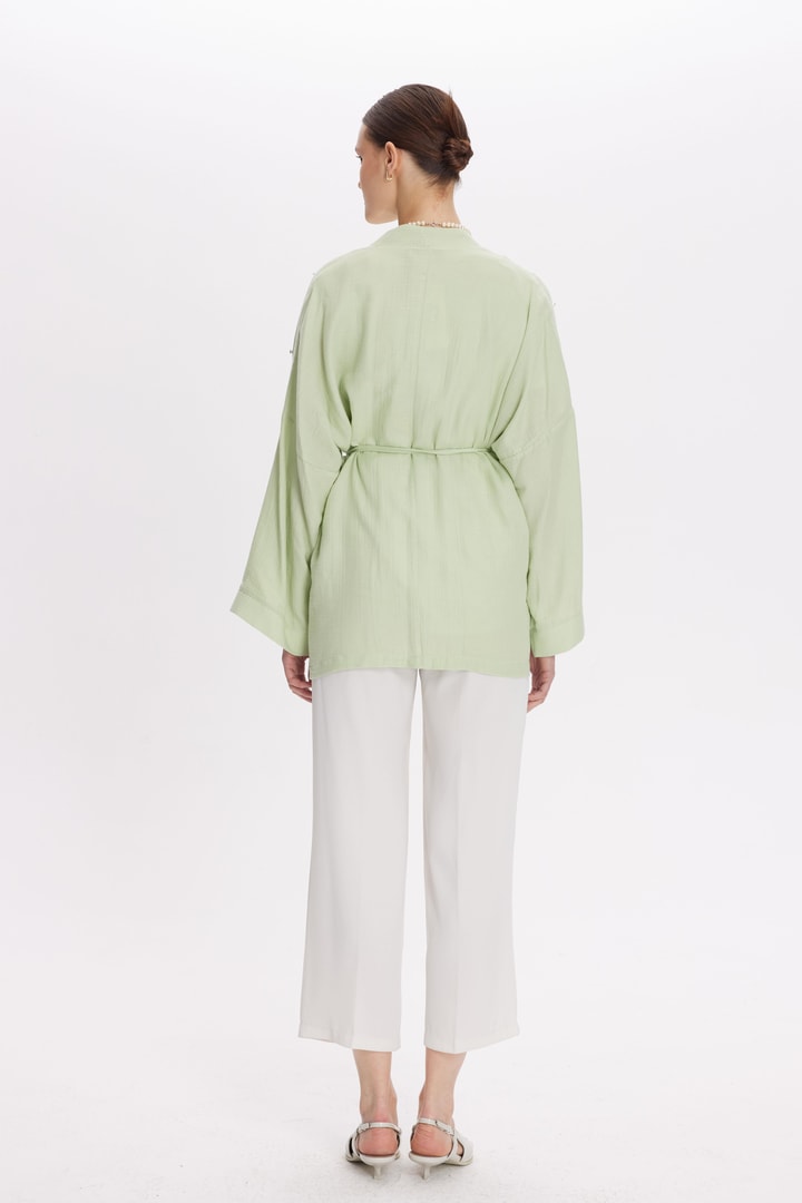 Cyrus Müslin Kimono - Mint
