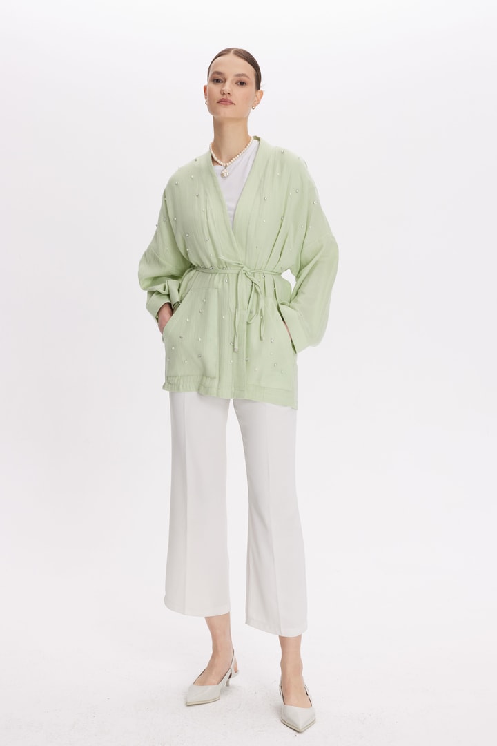 Cyrus Müslin Kimono - Mint
