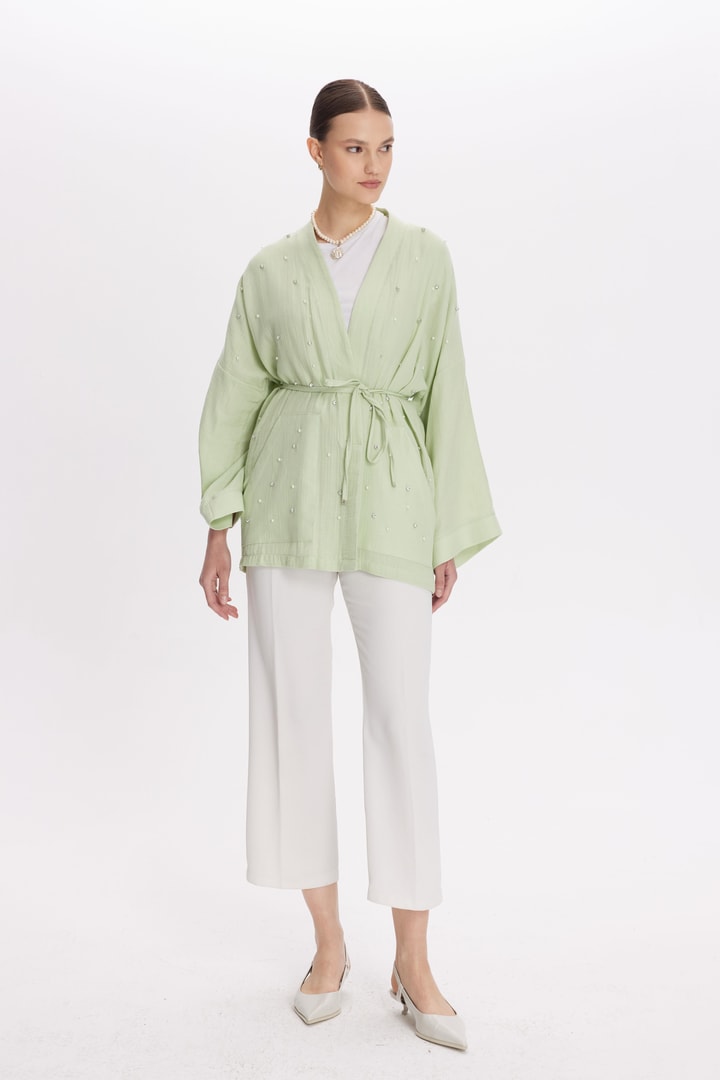 Cyrus Müslin Kimono - Mint