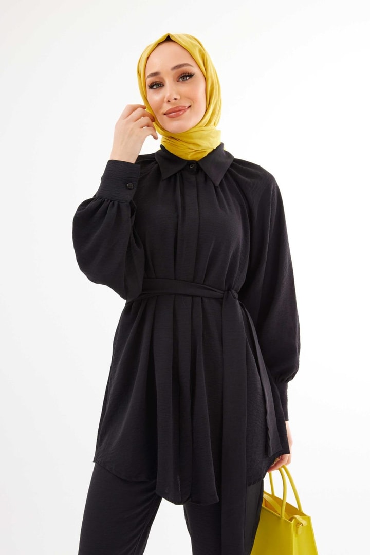 Dia Ayrobin Takım - Siyah
