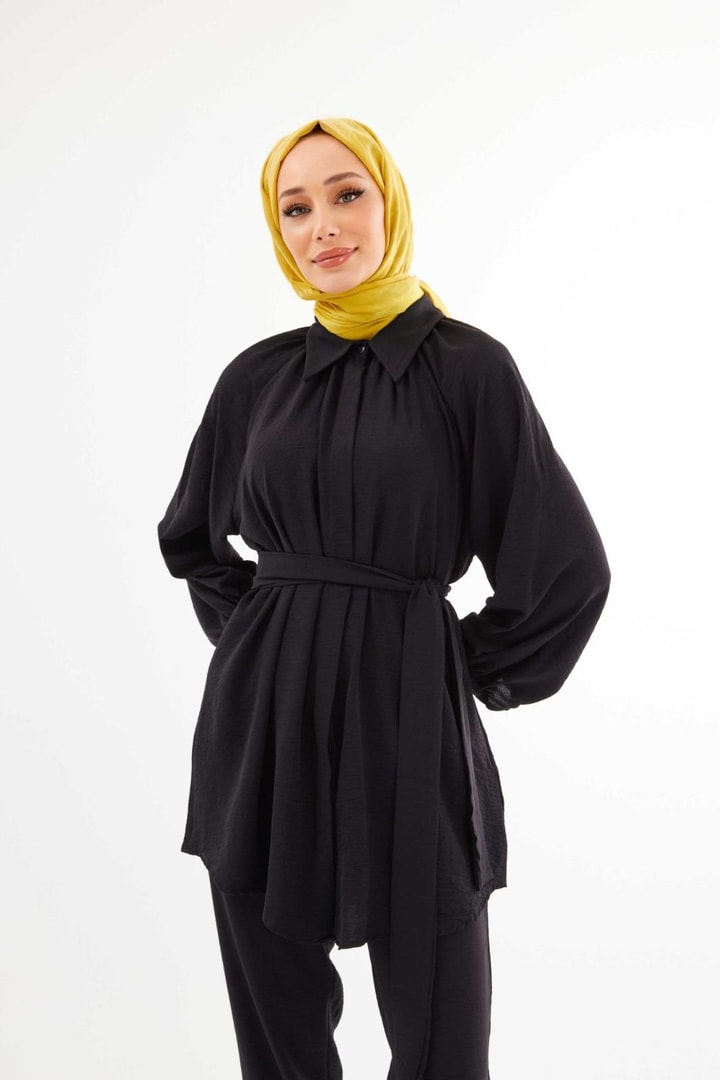 Dia Ayrobin Takım - Siyah