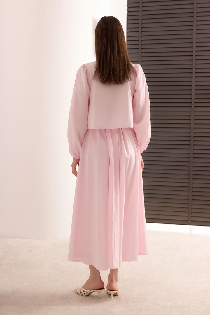 Eliora Fistonu Gold Dacron Takım - Pembe