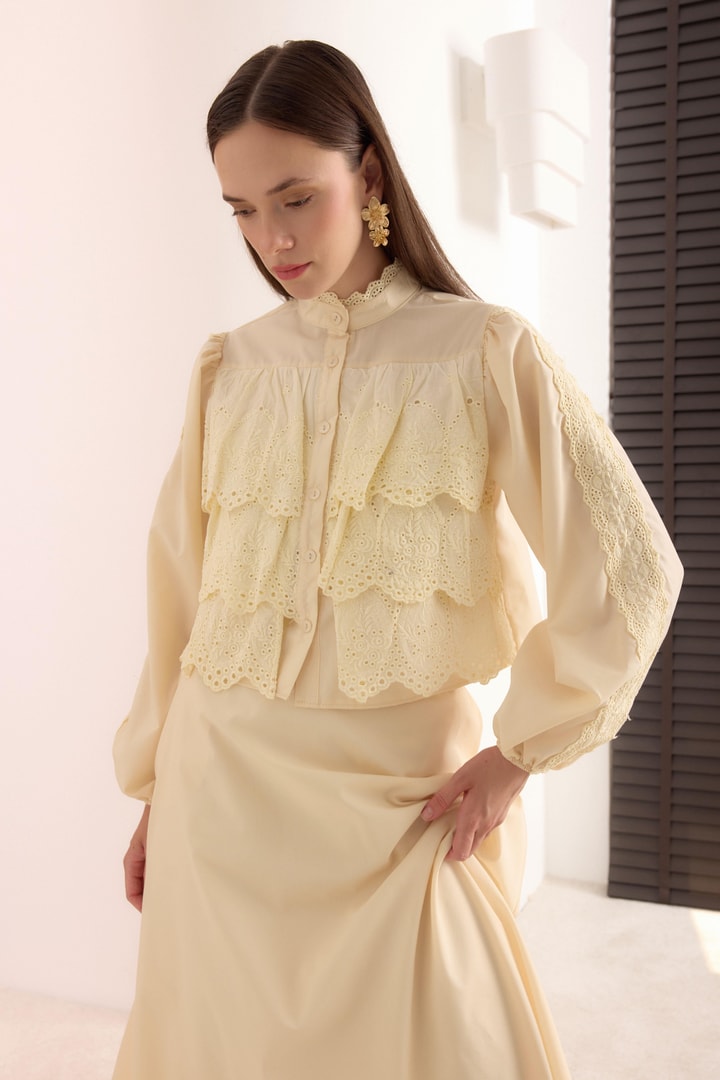 Eliora Fistonu Gold Dacron Takım - Sarı