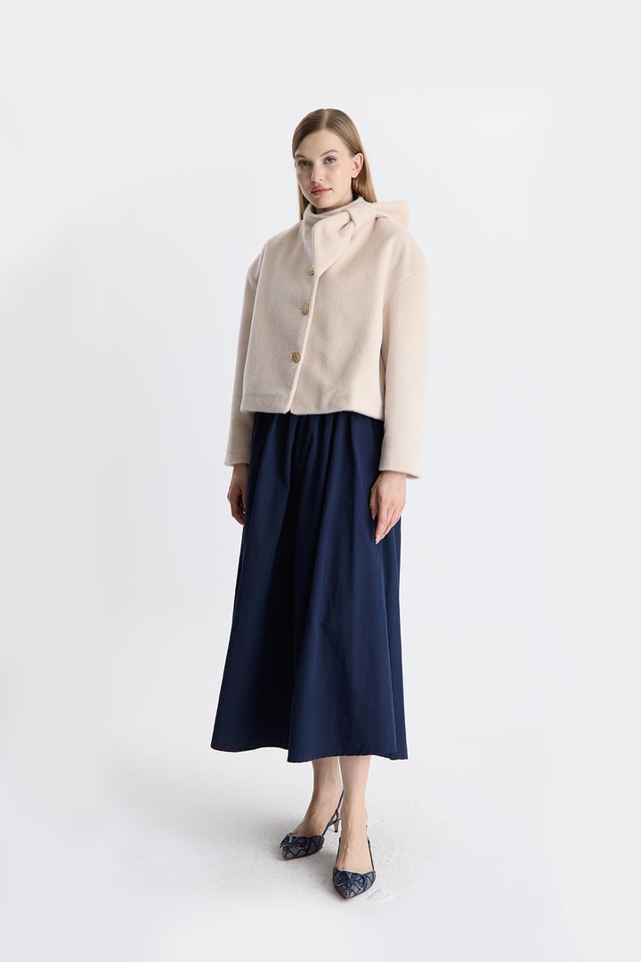 Gold Düğme Goldfox Kaban - Taş