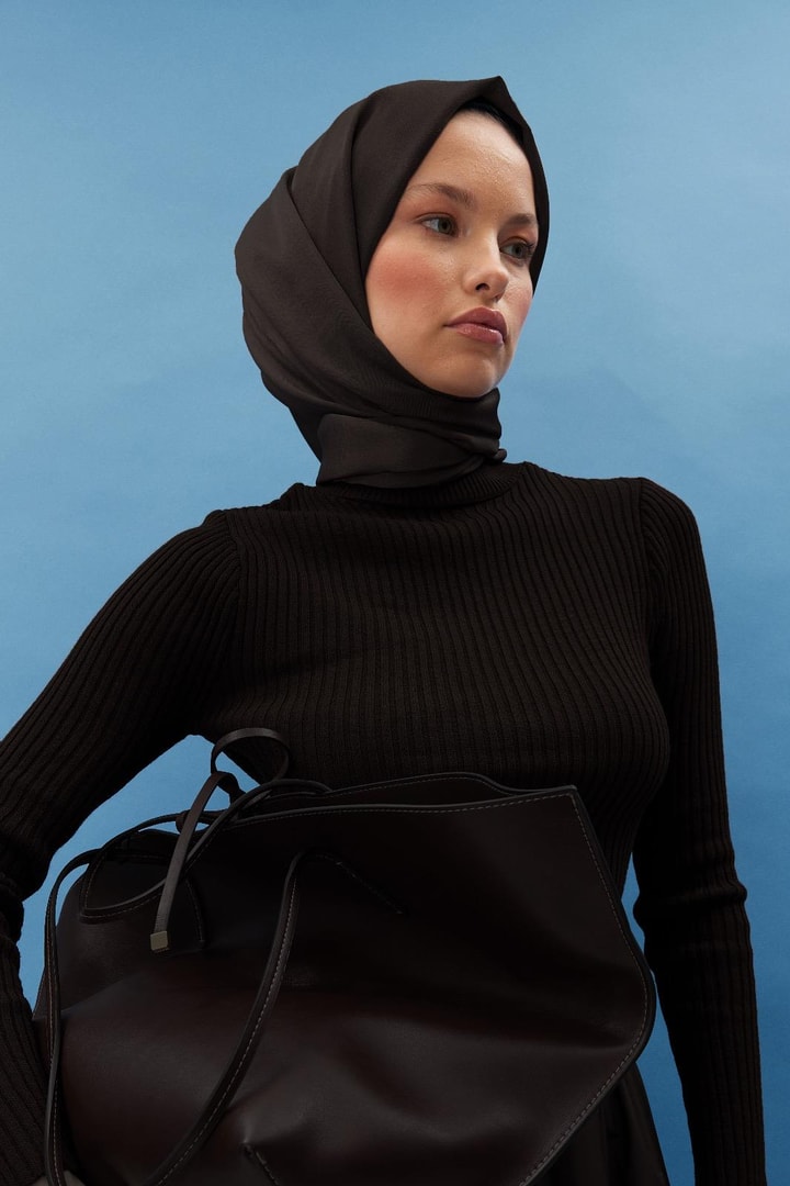 Janjan Şal - Siyah
