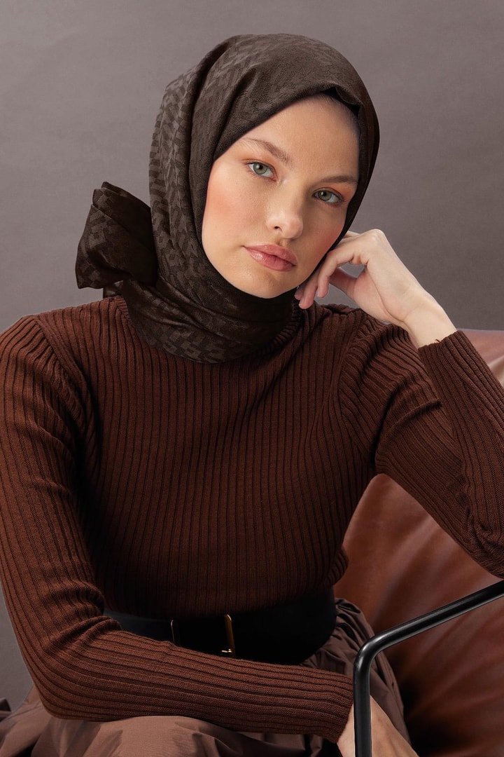 Lavini Jakar Şal - Acı Kahve