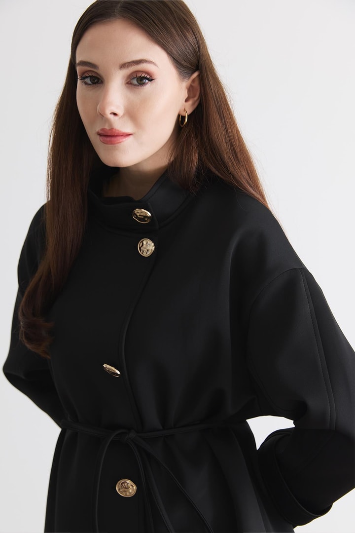 Linnea Belden Bağlamalı Takım - Siyah