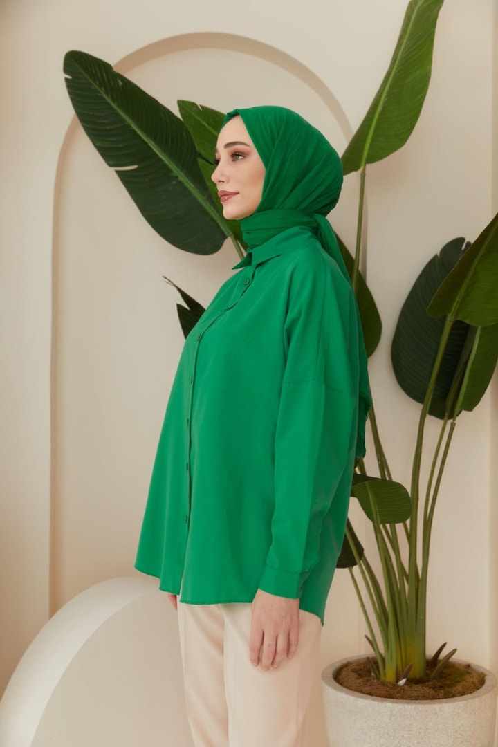 Liva Gömlek - Yeşil
