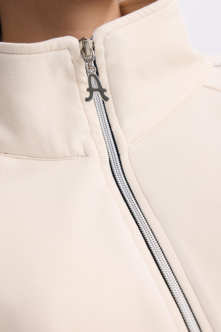 Marc Fermuarlı Basic Takım - Ekru
