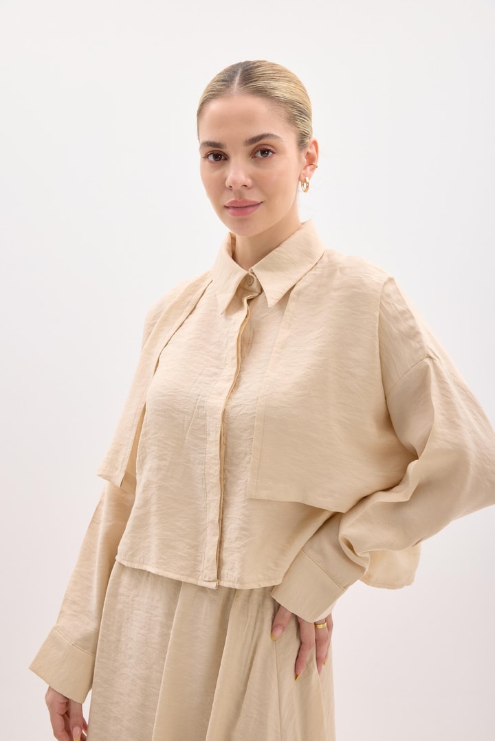 Marissa Etek Takım - Bej