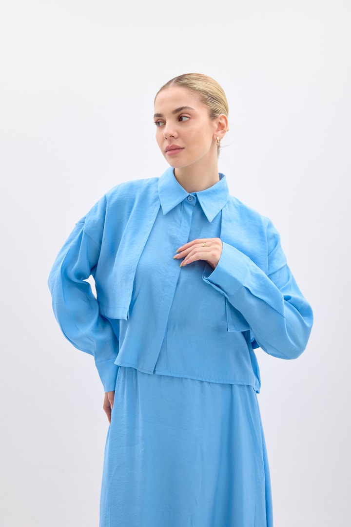 Marissa Etek Takım - Mavi