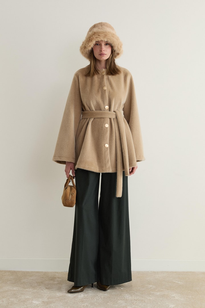 Mary Kemerli Goldfox Kaban - Camel