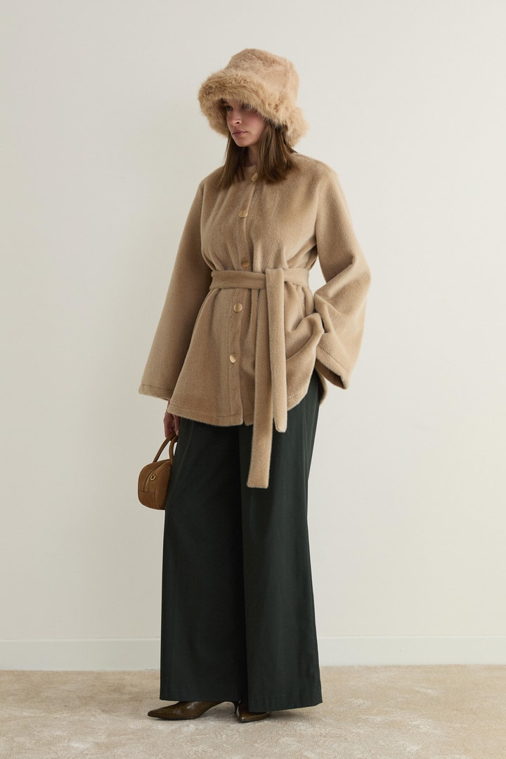 Mary Kemerli Goldfox Kaban - Camel