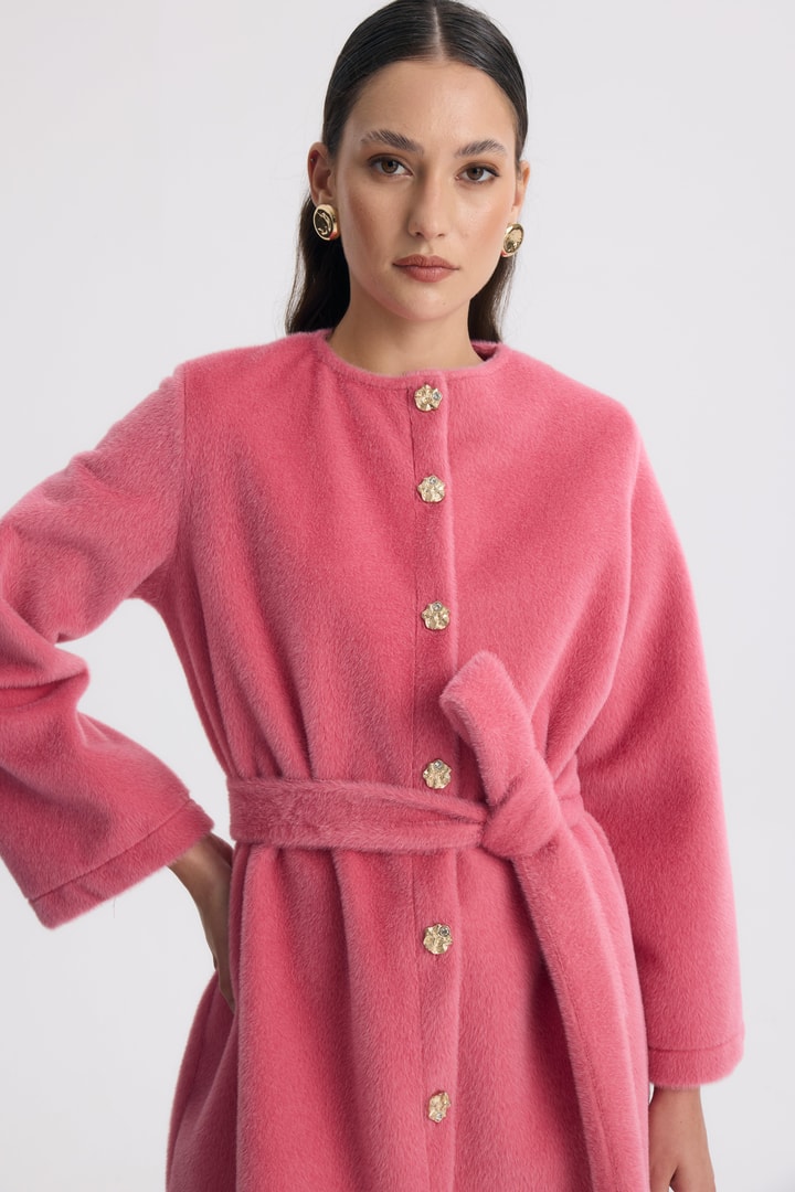 Mary Kemerli Goldfox Kaban - Pembe