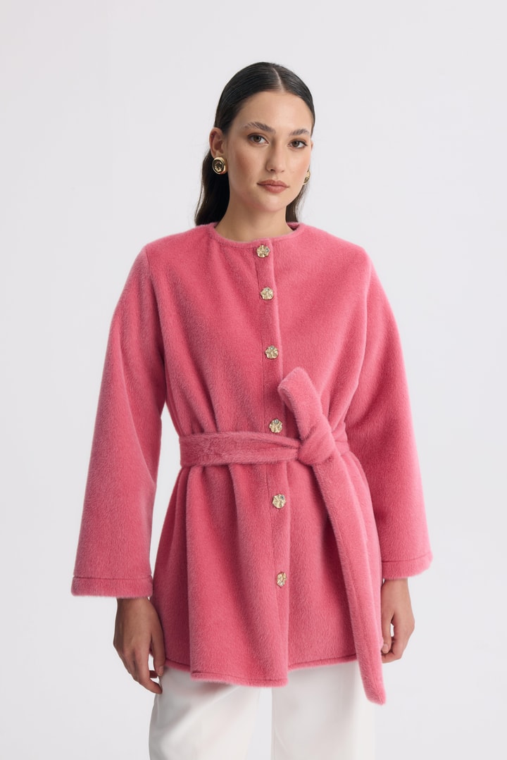 Mary Kemerli Goldfox Kaban - Pembe
