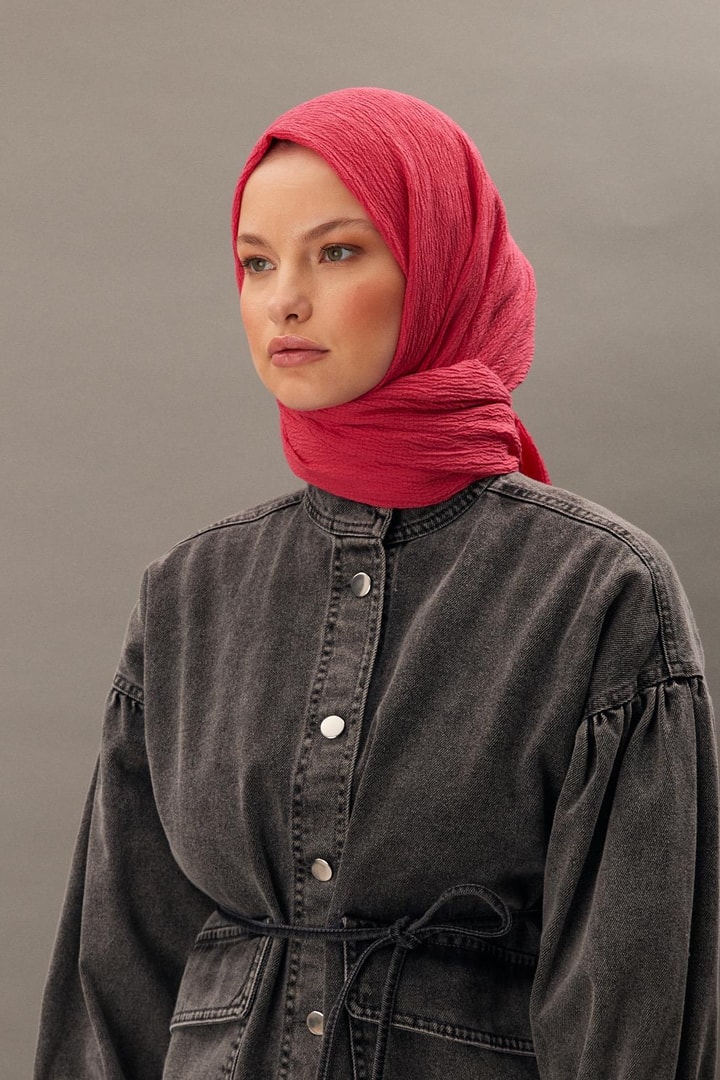 Mio Caz Şal - Fuşya