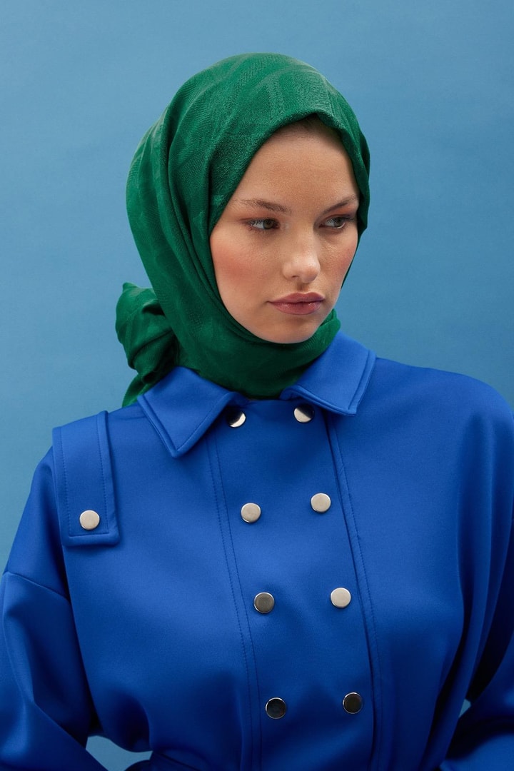 Misly Jakar Şal - Zümrüt