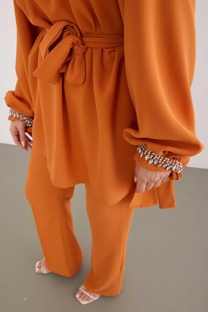 Muan Krep Takım - Oranj