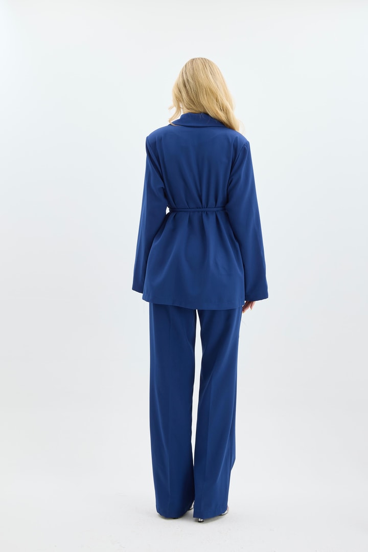 Nery Casual Blazer Ceket Takım - Lacivert