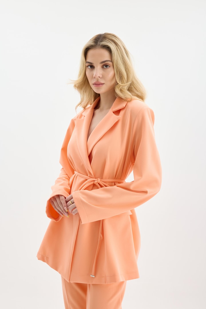 Nery Casual Blazer Ceket Takım - Somon