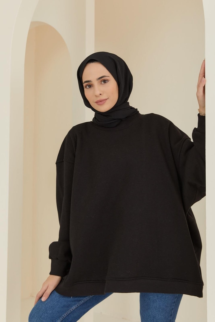 Oversize Sweat - Siyah