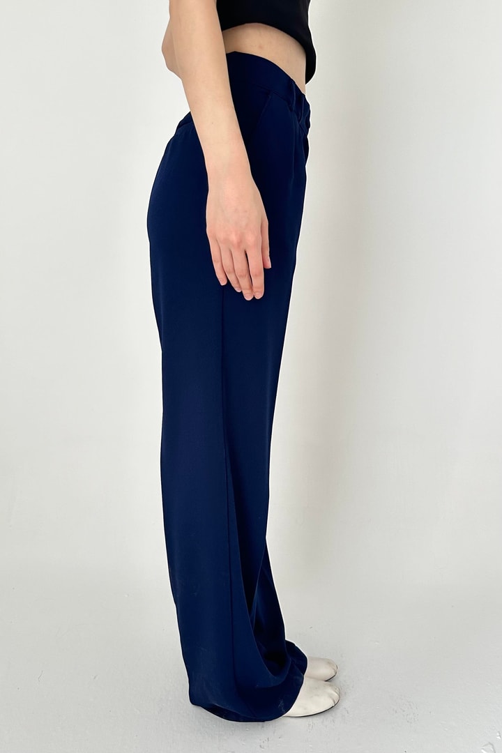 Regular Fit Kumaş Pantolon - Lacivert