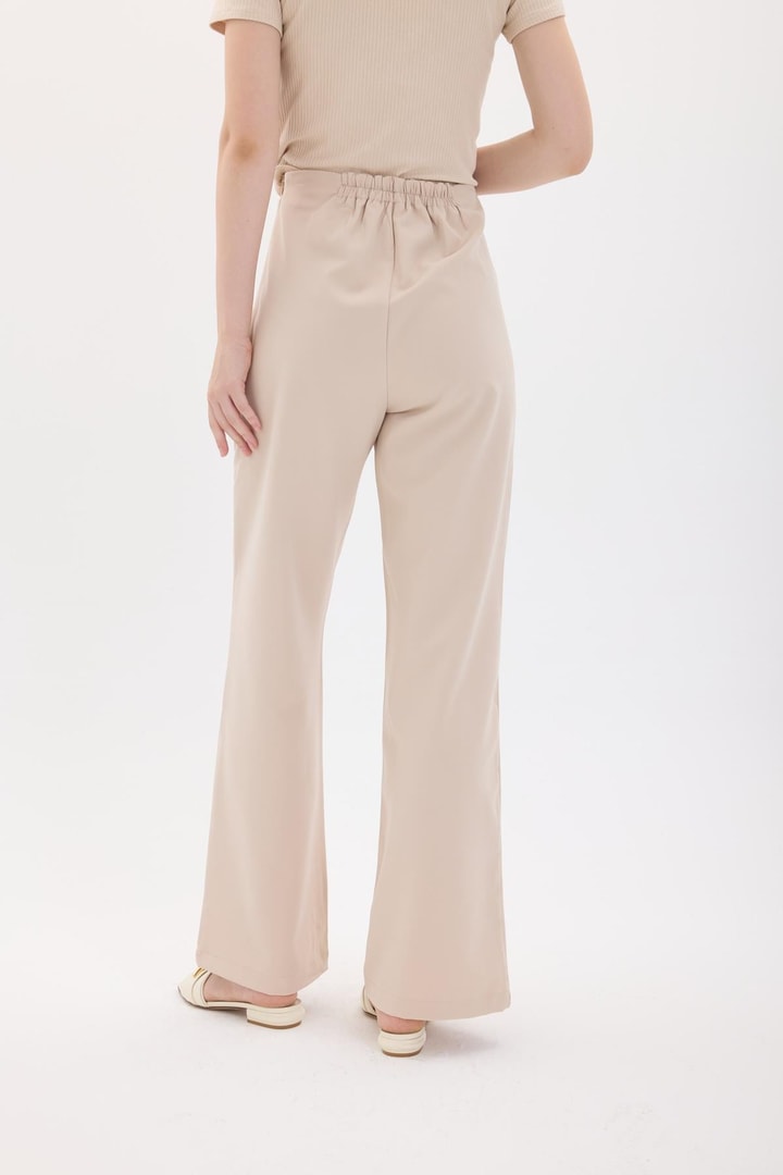 Regular Fit Pantolon - Taş