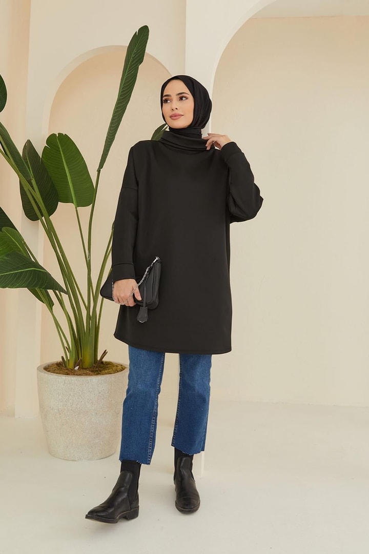 Scuba Tunik - Siyah