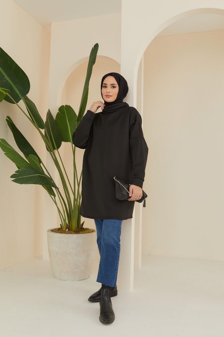 Scuba Tunik - Siyah
