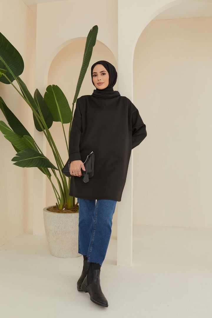 Scuba Tunik - Siyah