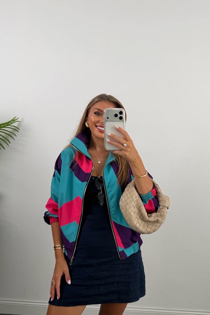 80 Ler Retro Bomber Ceket