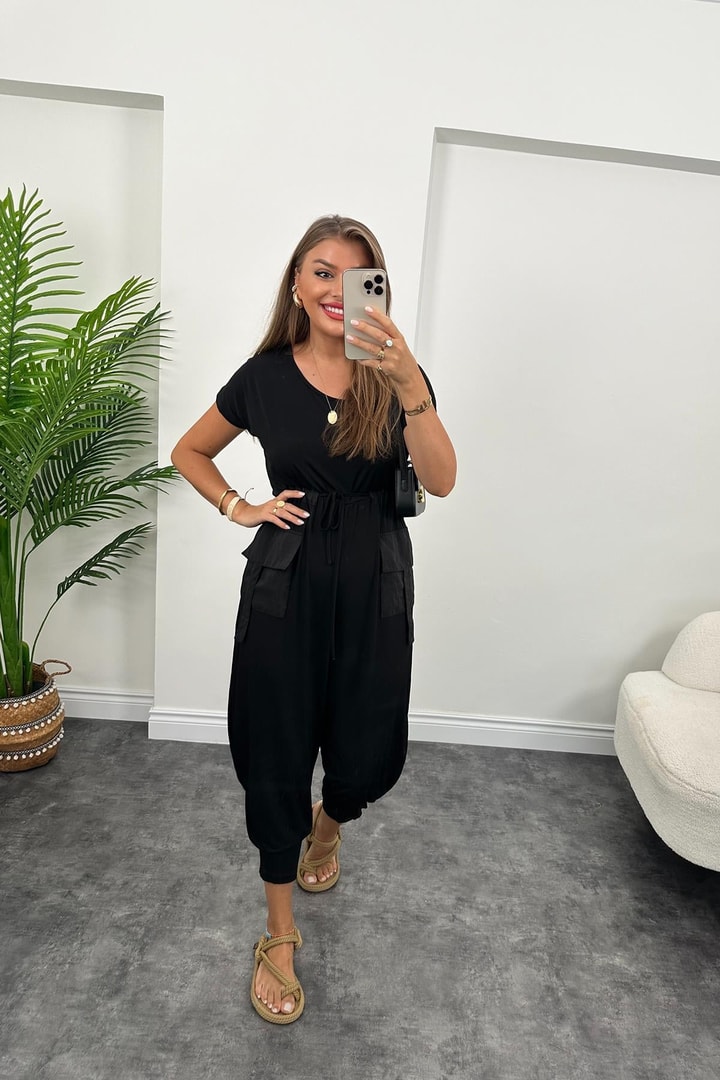Lüx Kalite Bebe Marka Likralı Harem Tulum