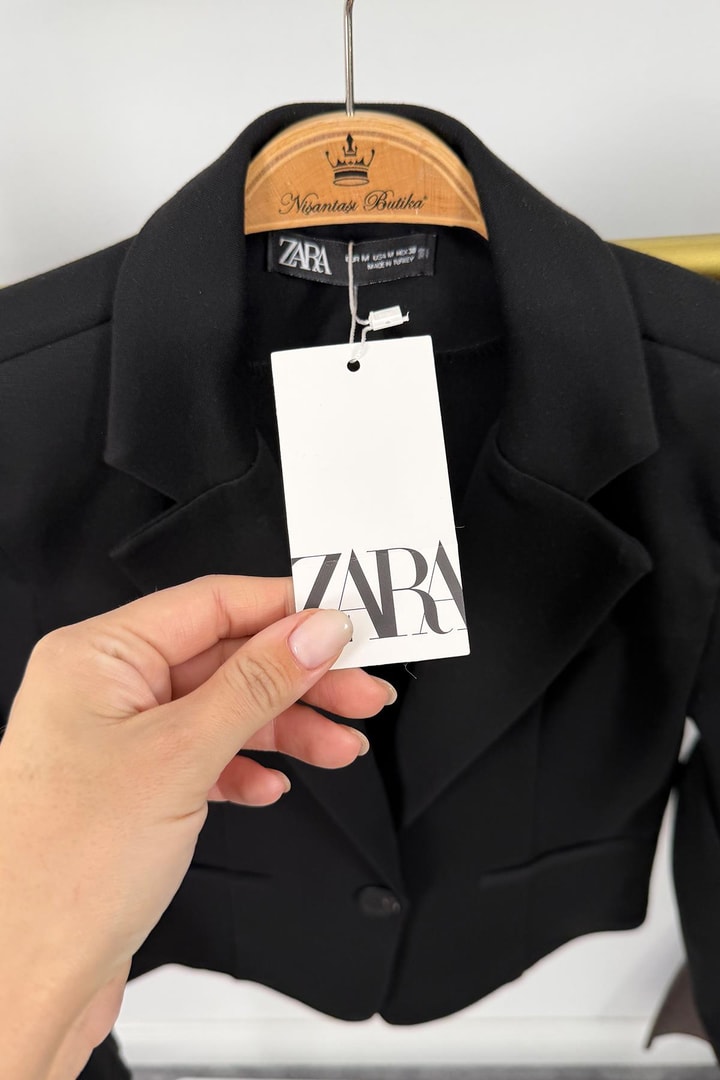 Lüx Kalite Likralı Çelik Kumaş Oturtma Blazer Ceket