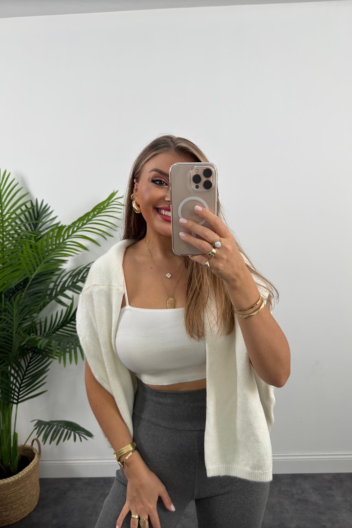 Oysh Model Penye Kaşkorse Likralı Relax Tayt Antrasit