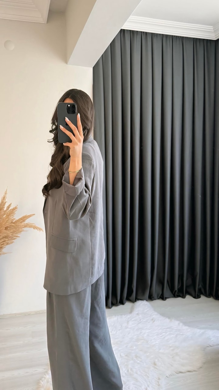 Ruper Premium Antrasit Pantalon Ceket Takım