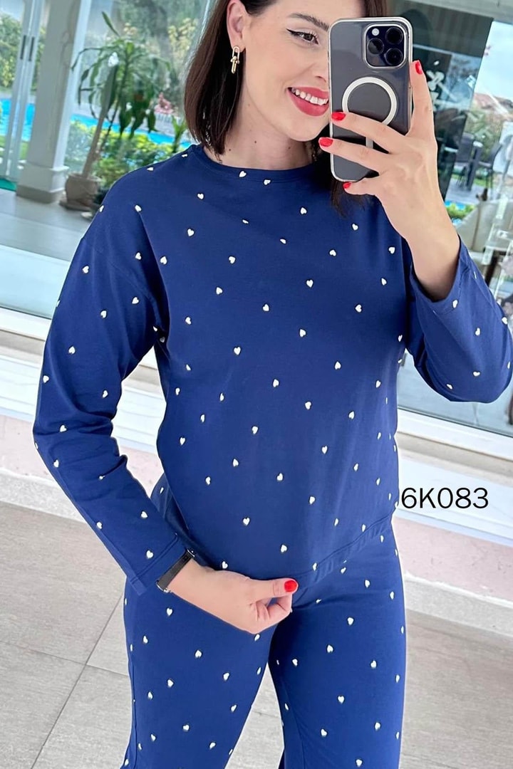 %100 Pamuk Pijama Takımı